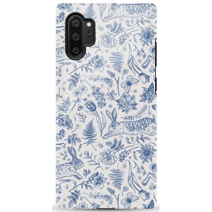 Hop & Bloom | Bunny Toile Case Phone Case Casetry Essential Galaxy Note 10 Plus
