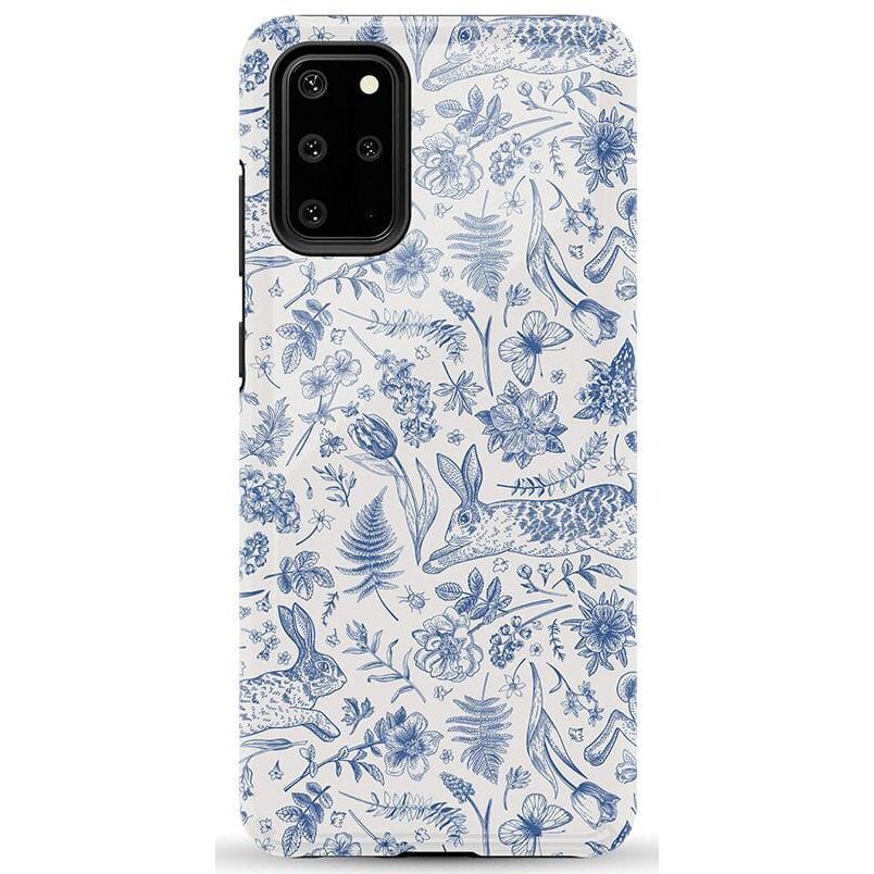 Hop & Bloom | Bunny Toile Case Phone Case Casetry Essential Galaxy S20 Plus