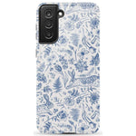 Hop & Bloom | Bunny Toile Case Phone Case Casetry Essential Galaxy S21 Plus