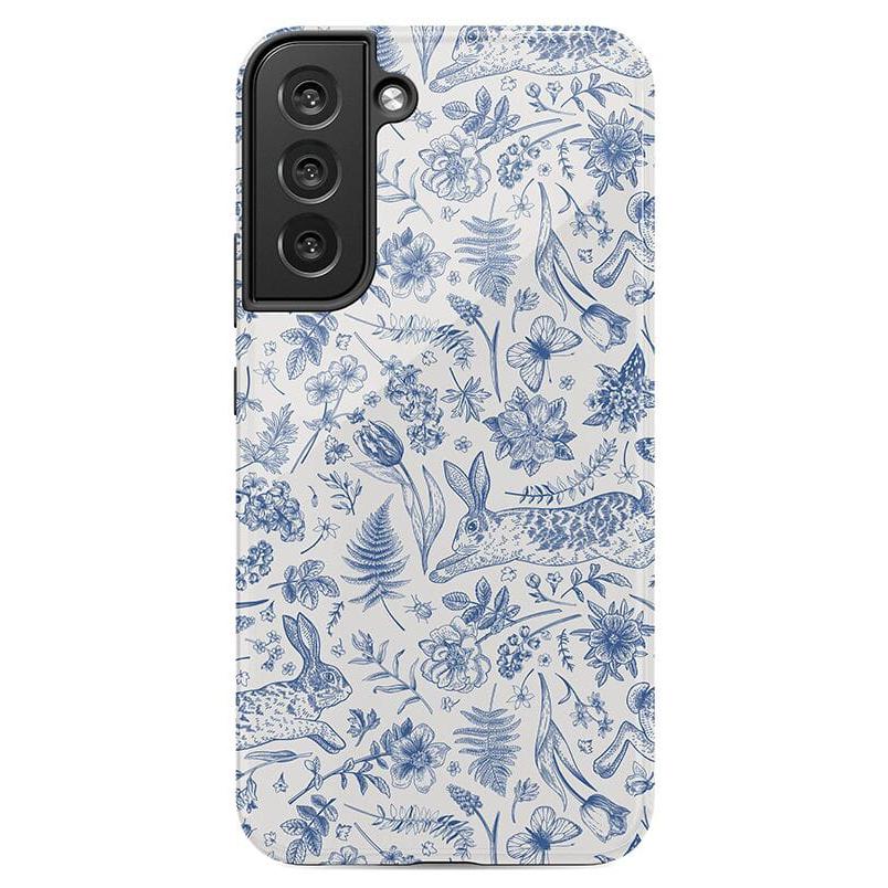 Hop & Bloom | Bunny Toile Case Phone Case Casetry Essential Galaxy S22 Plus