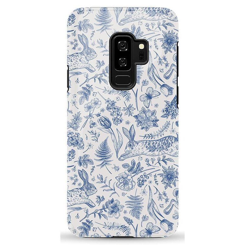 Hop & Bloom | Bunny Toile Case Phone Case Casetry Essential Galaxy S9 Plus