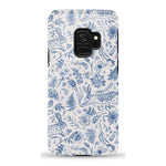 Hop & Bloom | Bunny Toile Case Phone Case Casetry Essential Galaxy S9