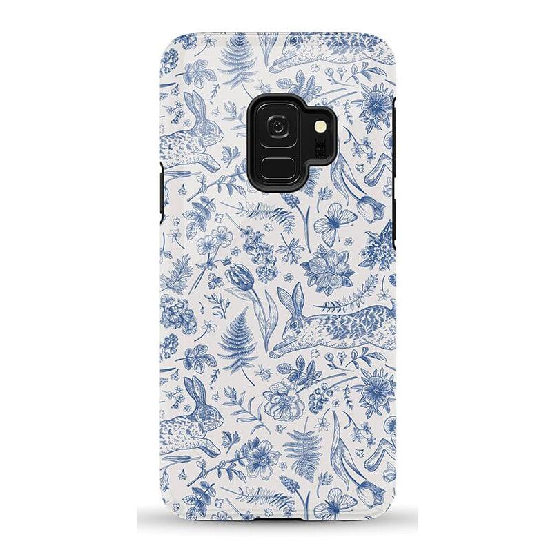 Hop & Bloom | Bunny Toile Case Phone Case Casetry Essential Galaxy S9