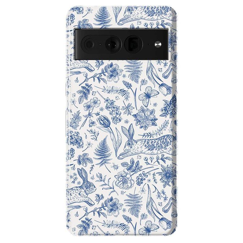 Hop & Bloom | Bunny Toile Case Phone Case Casetry Essential Google Pixel 7 Pro