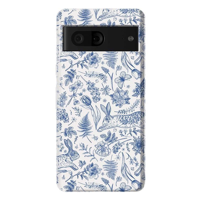 Hop & Bloom | Bunny Toile Case Phone Case Casetry Essential Google Pixel 7