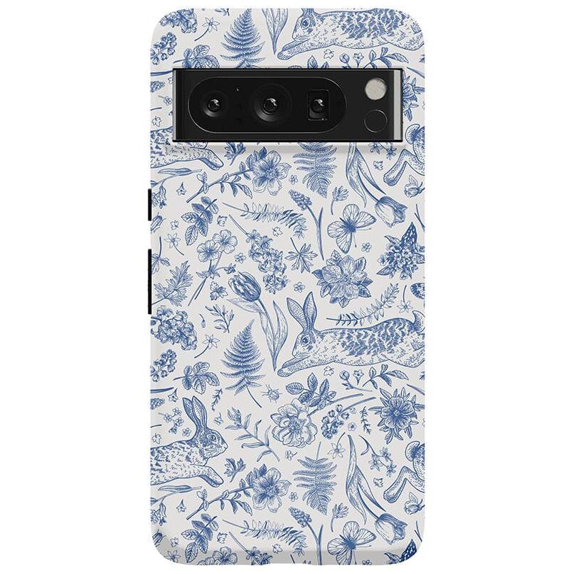 Hop & Bloom | Bunny Toile Case Phone Case Casetry Essential Google Pixel 8 Pro