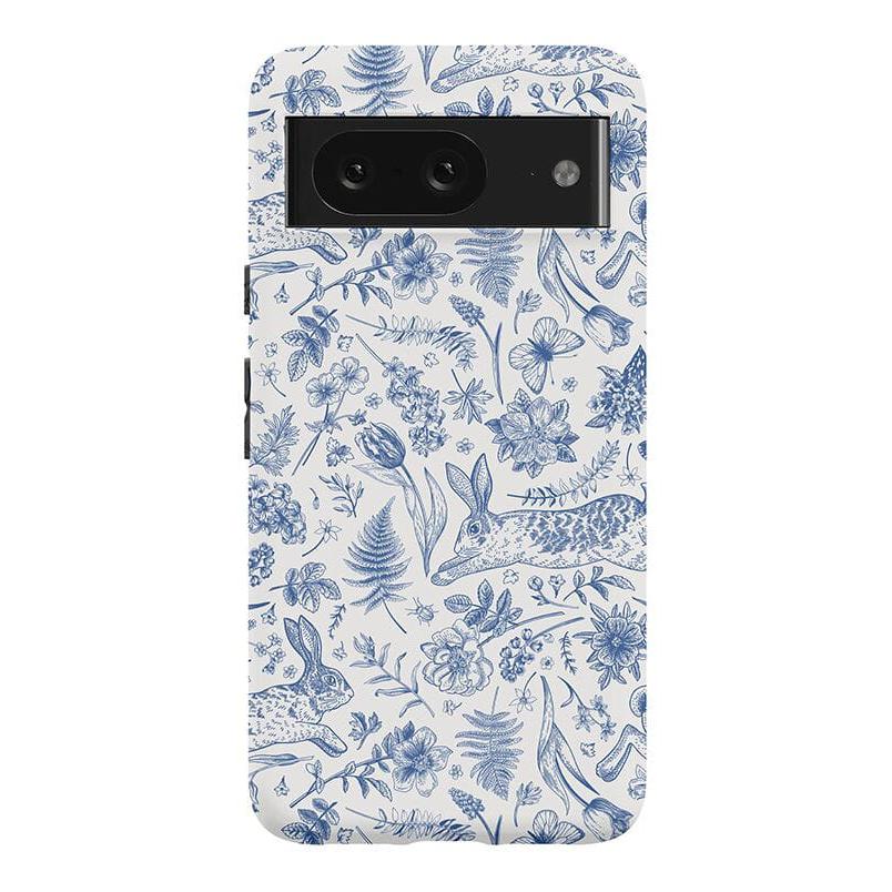 Hop & Bloom | Bunny Toile Case Phone Case Casetry Essential Google Pixel 8