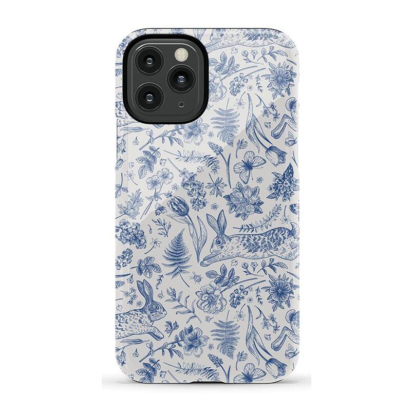Hop & Bloom | Bunny Toile Case Phone Case Casetry Essential iPhone 11 Pro