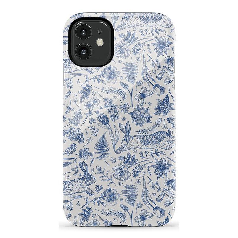 Hop & Bloom | Bunny Toile Case Phone Case Casetry Essential iPhone 11