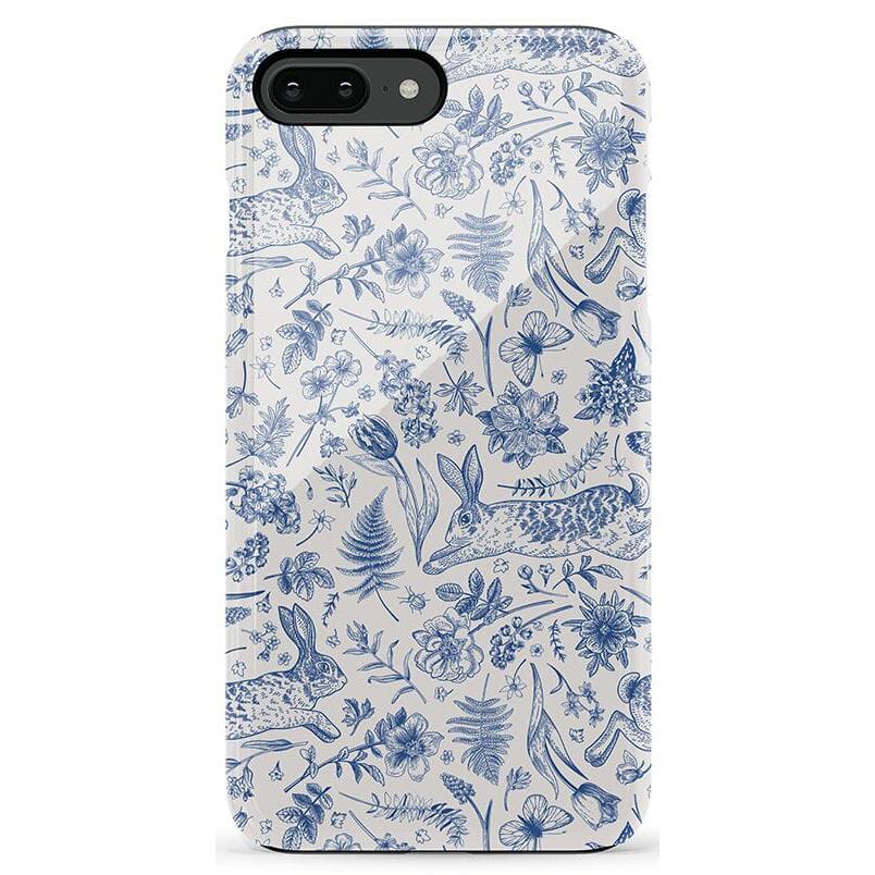 Hop & Bloom | Bunny Toile Case Phone Case Casetry Essential iPhone 6/7/8 Plus