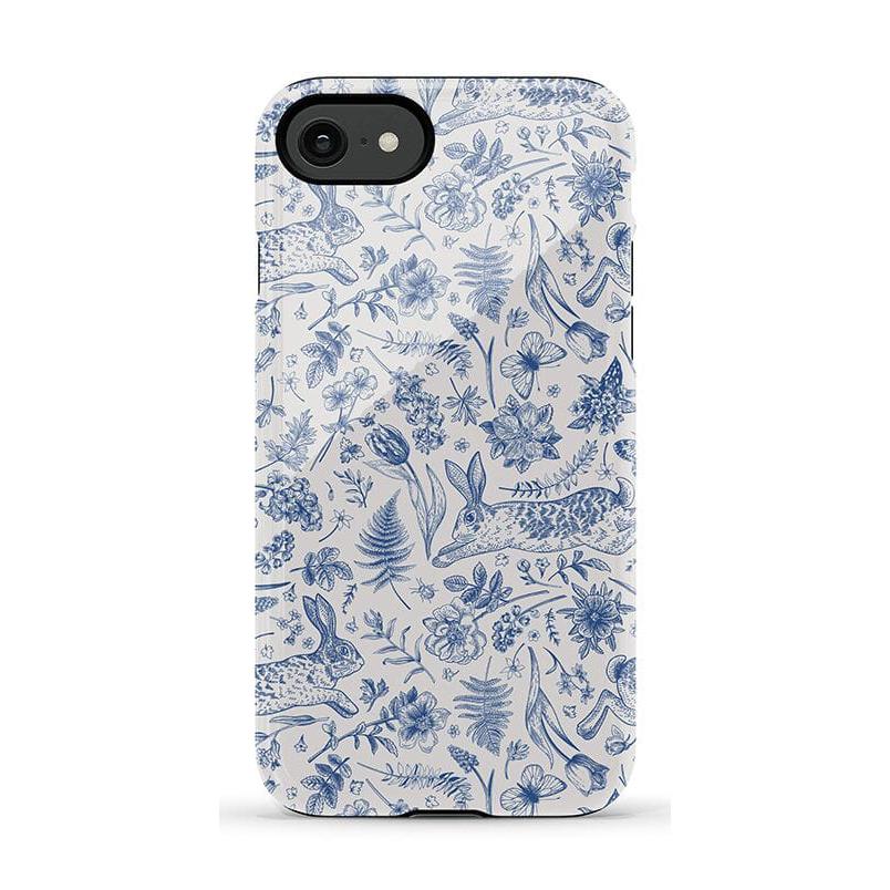 Hop & Bloom | Bunny Toile Case Phone Case Casetry Essential iPhone SE (2020 & 2022)