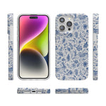 Hop & Bloom | Bunny Toile Case Phone Case Casetry 