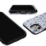 Hop & Bloom | Bunny Toile Case Phone Case Casetry 