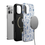 Hop & Bloom | Bunny Toile Case Phone Case Casetry 