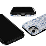Hop & Bloom | Bunny Toile Case Phone Case Casetry 