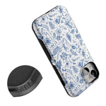 Hop & Bloom | Bunny Toile Case Phone Case Casetry 