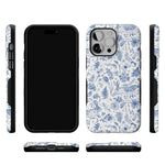 Hop & Bloom | Bunny Toile Case Phone Case Casetry 