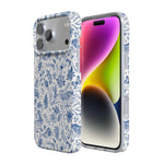 Hop & Bloom | Bunny Toile Case Phone Case Casetry 