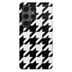 Houndstooth | High Contrast Design Case Phone Case Casetry Bold Flex + MagSafe® Galaxy S25 Ultra 