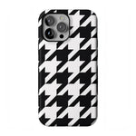 Houndstooth | High Contrast Design Case Phone Case Casetry Bold Flex + MagSafe® iPhone 13 Pro Max