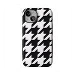 Houndstooth | High Contrast Design Case Phone Case Casetry Bold Flex + MagSafe® iPhone 13