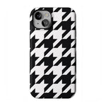 Houndstooth | High Contrast Design Case Phone Case Casetry Bold Flex + MagSafe® iPhone 14 Plus