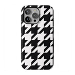 Houndstooth | High Contrast Design Case Phone Case Casetry Bold Flex + MagSafe® iPhone 14 Pro Max