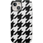 Houndstooth | High Contrast Design Case Phone Case Casetry Bold Flex + MagSafe® iPhone 15 Plus 