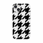 Houndstooth | High Contrast Design Case Phone Case Casetry Classic + MagSafe® iPhone 14 Plus 
