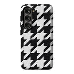 Houndstooth | High Contrast Design Case Phone Case Casetry Essential Galaxy S23