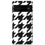 Houndstooth | High Contrast Design Case Phone Case Casetry Essential Google Pixel 6 Pro