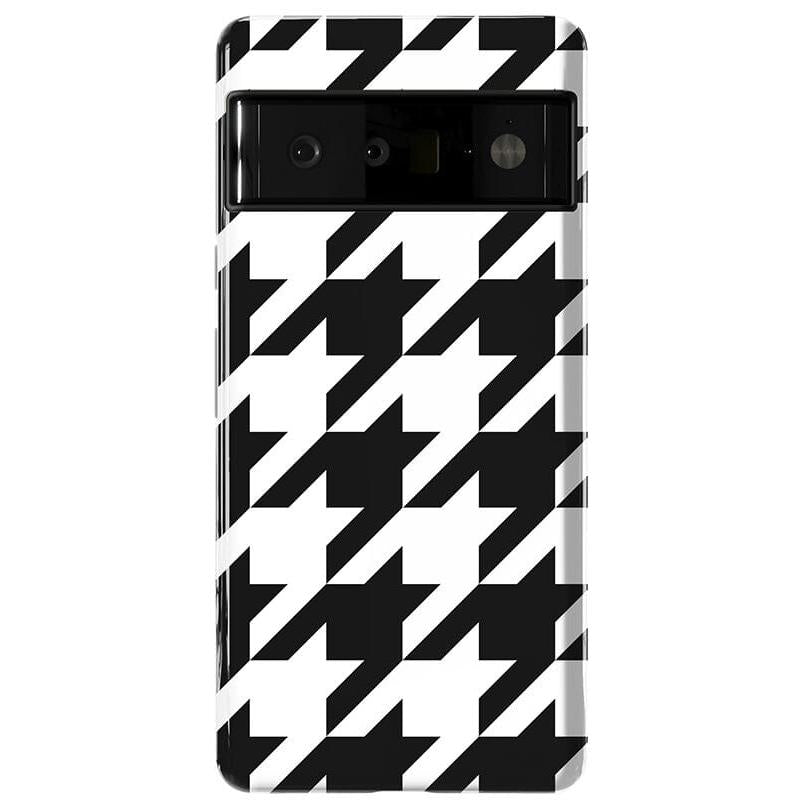 Houndstooth | High Contrast Design Case Phone Case Casetry Essential Google Pixel 6 Pro