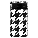 Houndstooth | High Contrast Design Case Phone Case Casetry Essential Google Pixel 6