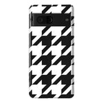 Houndstooth | High Contrast Design Case Phone Case Casetry Essential Google Pixel 7