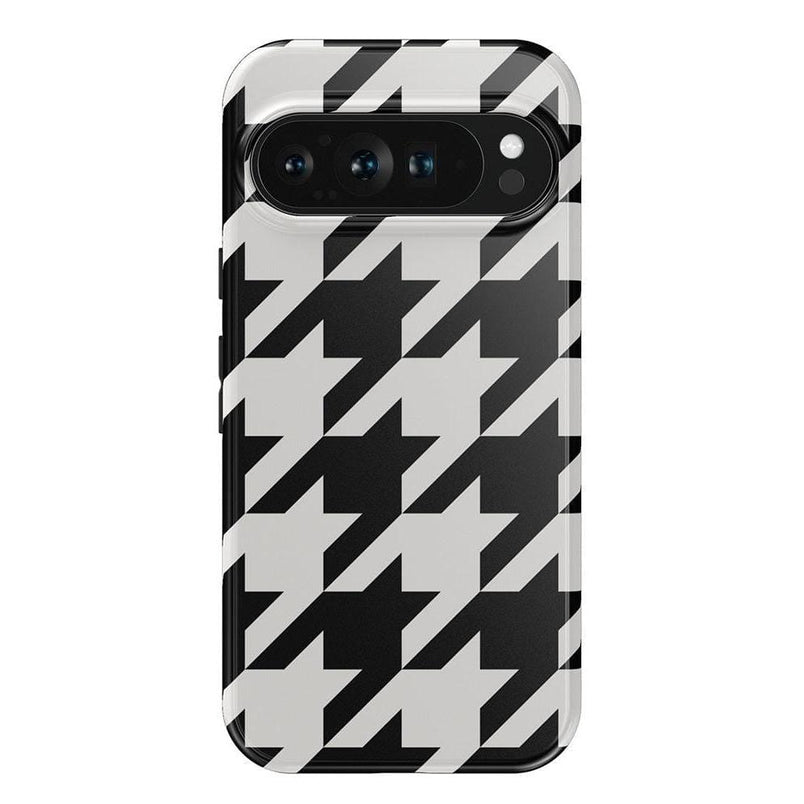 Houndstooth | High Contrast Design Case Phone Case Casetry Essential Google Pixel 9 Pro