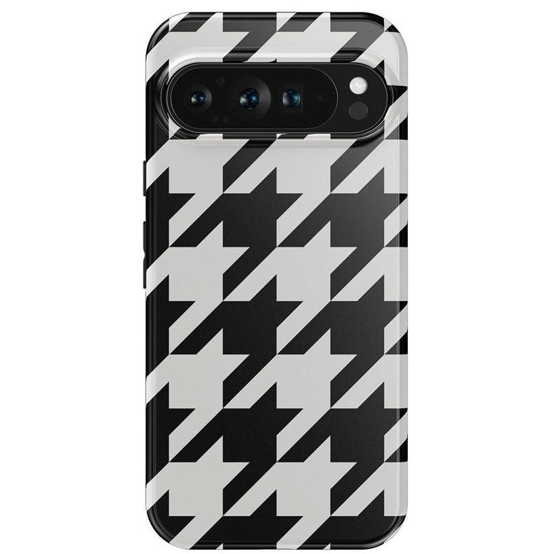 Houndstooth | High Contrast Design Case Phone Case Casetry Essential Google Pixel 9 Pro XL