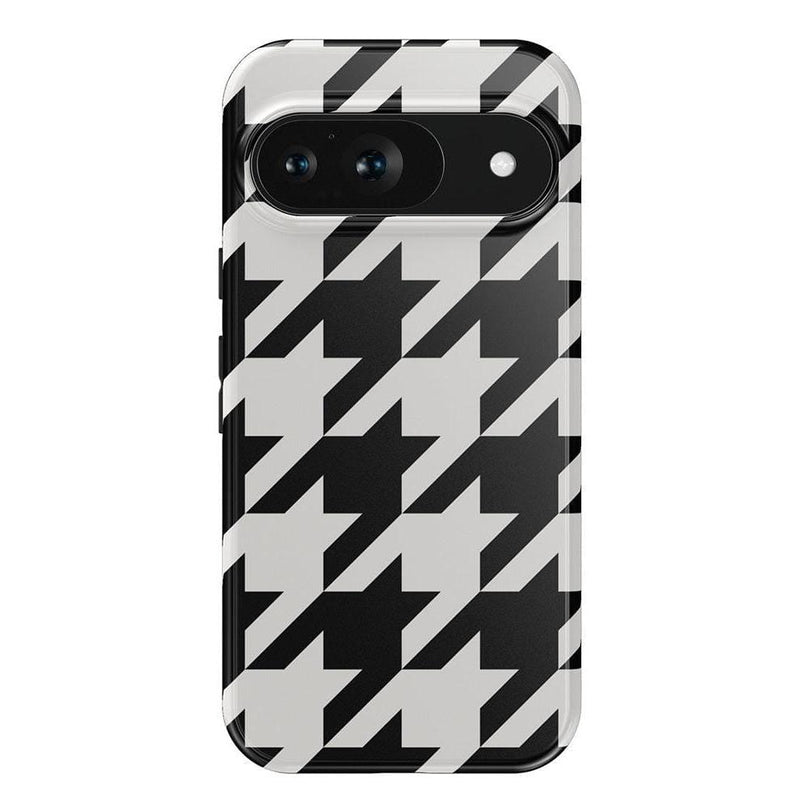 Houndstooth | High Contrast Design Case Phone Case Casetry Essential Google Pixel 9