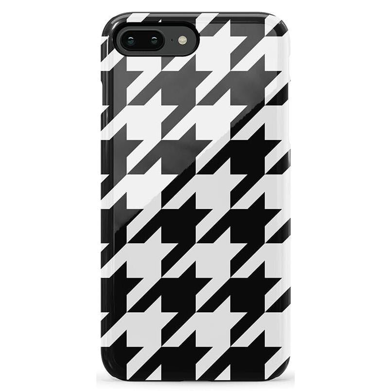 Houndstooth | High Contrast Design Case Phone Case Casetry Essential iPhone SE (2020 & 2022)