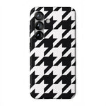 Houndstooth | High Contrast Design Case Phone Case Casetry Essential + MagSafe® Galaxy S25