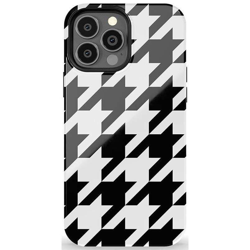 Houndstooth | High Contrast Design Case Phone Case Casetry Essential + MagSafe® iPhone 13 Pro Max