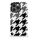 Houndstooth | High Contrast Design Case Phone Case Casetry Essential + MagSafe® iPhone 13 Pro