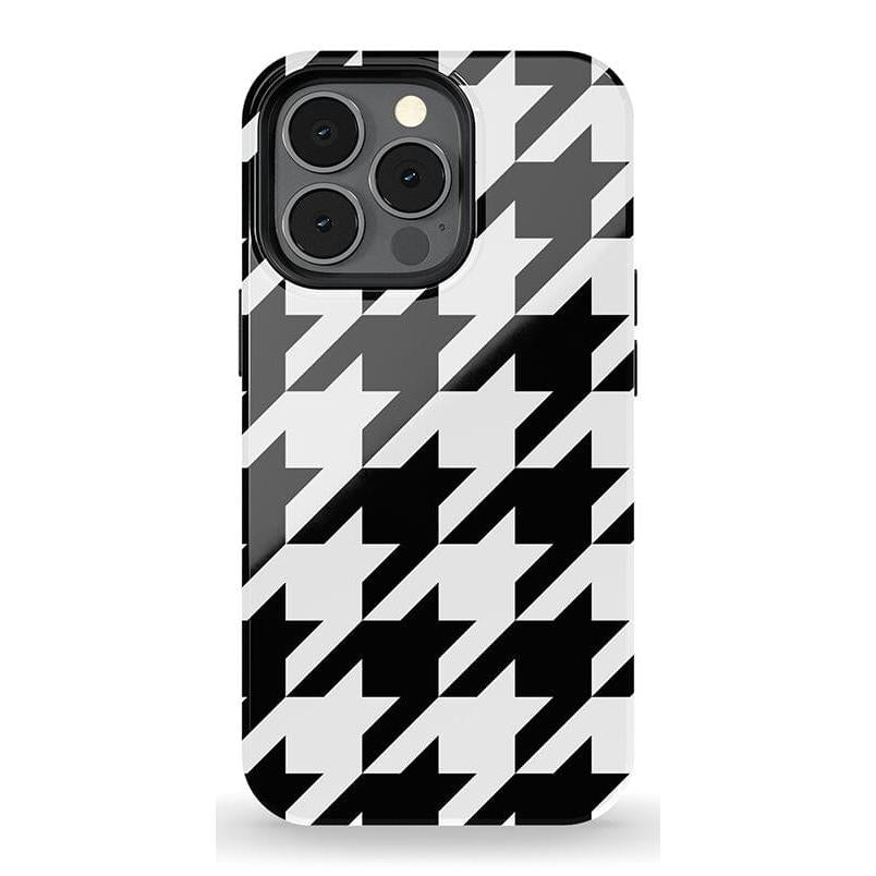 Houndstooth | High Contrast Design Case Phone Case Casetry Essential + MagSafe® iPhone 13 Pro