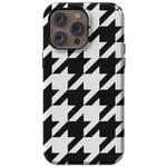 Houndstooth | High Contrast Design Case Phone Case Casetry Essential + MagSafe® iPhone 14 Pro Max