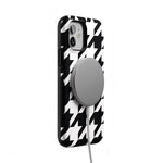 Houndstooth | High Contrast Design Case Phone Case Casetry 