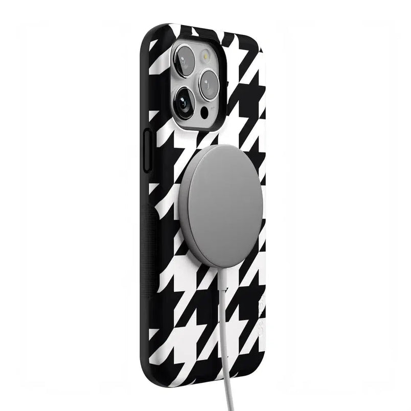 Houndstooth | High Contrast Design Case Phone Case Casetry 