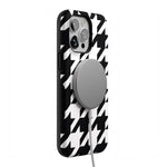 Houndstooth | High Contrast Design Case Phone Case Casetry 