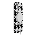 Houndstooth | High Contrast Design Case Phone Case Casetry 