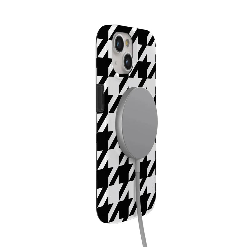 Houndstooth | High Contrast Design Case Phone Case Casetry 