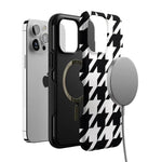 Houndstooth | High Contrast Design Case Phone Case Casetry 