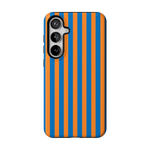 Go New York | Blue & Orange Stripes Case - Galaxy S24 Plus